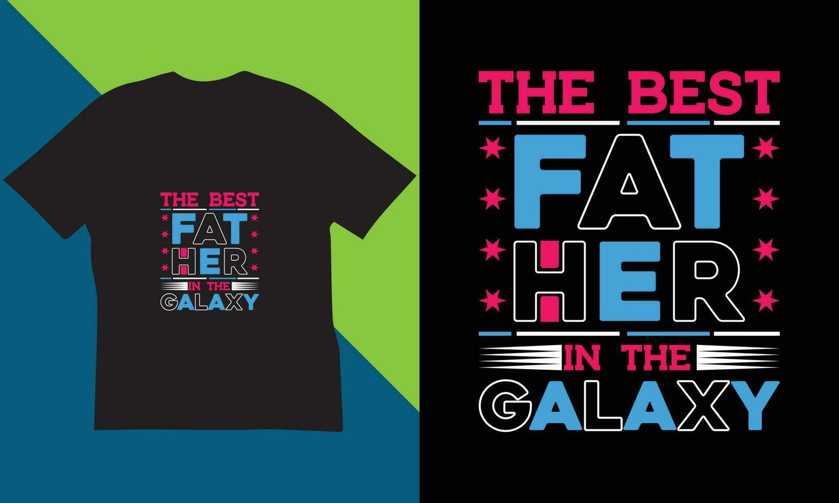 Father's day t-Shirt Design. vector