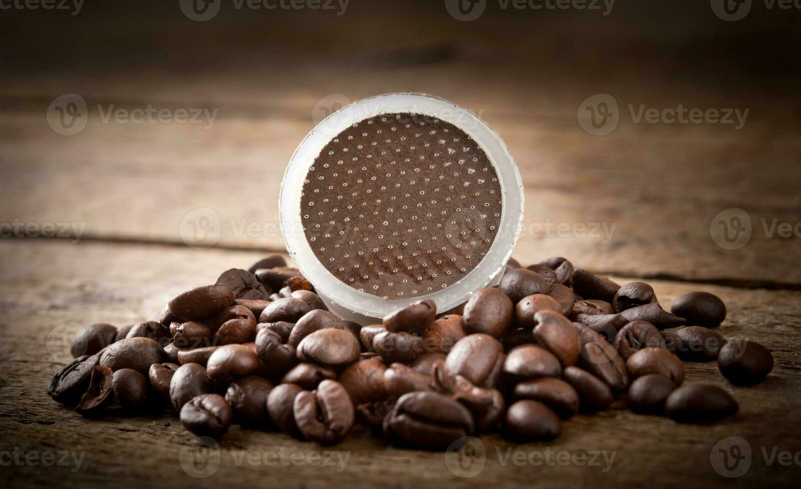 Coffee pods for espresso photo