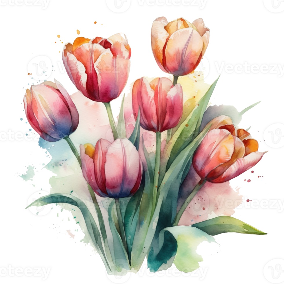 Vanilla Sponge with Buttercream and Sprinkles Sweet roll cake, isolated object, watercolor illustration, png