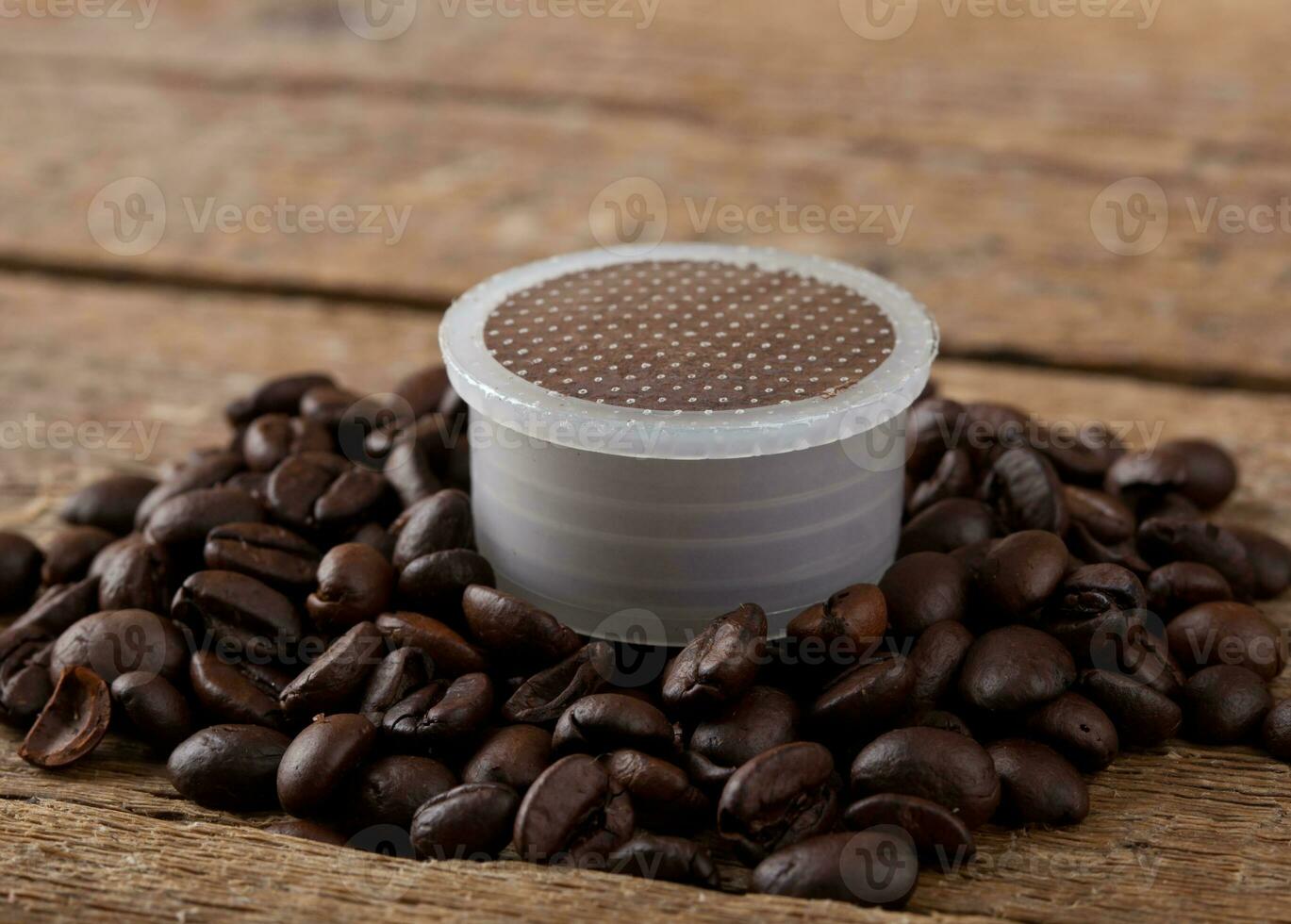 Coffee pods for espresso photo