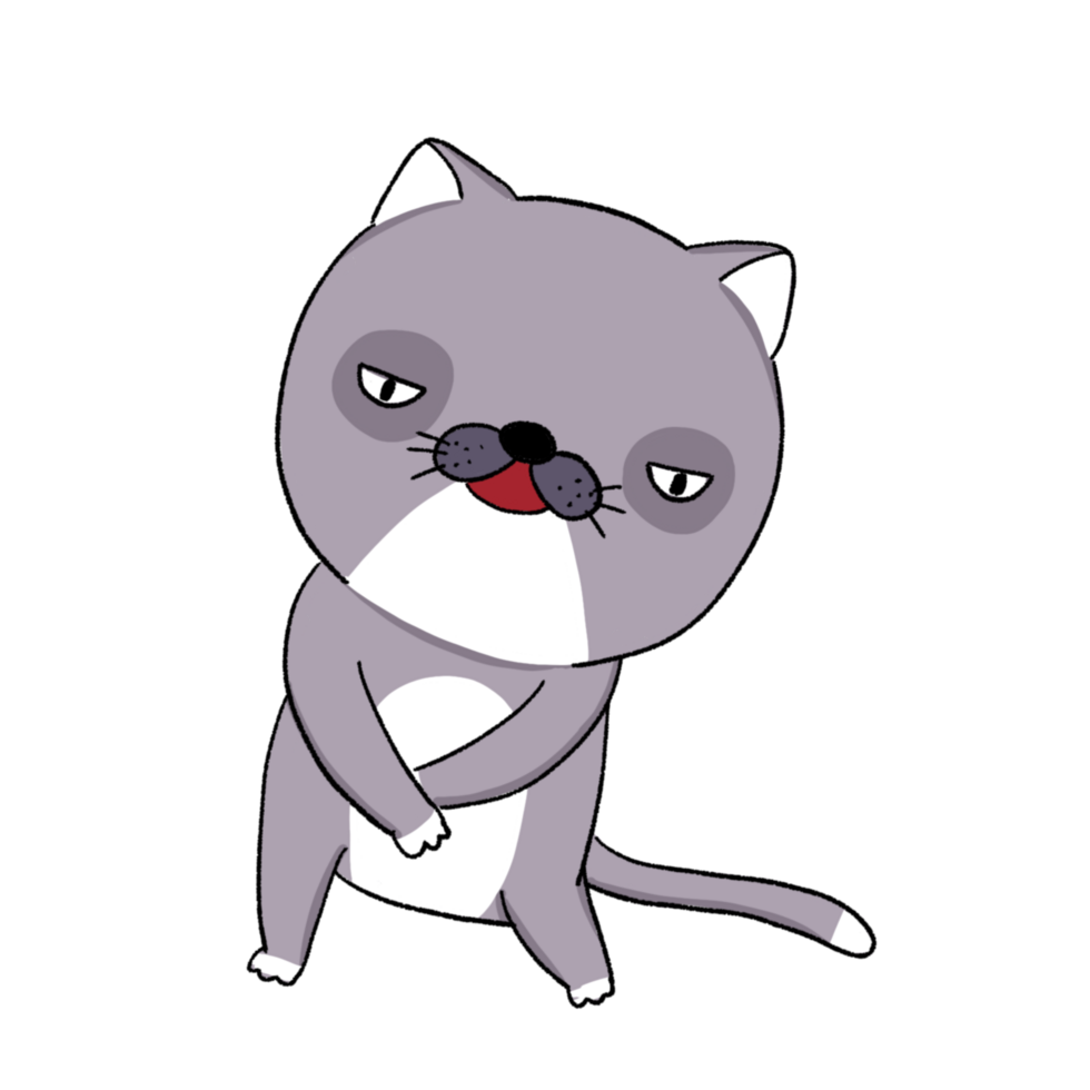 Fat Cat Standing 24043829 PNG fat-cat-standing-24043829-png