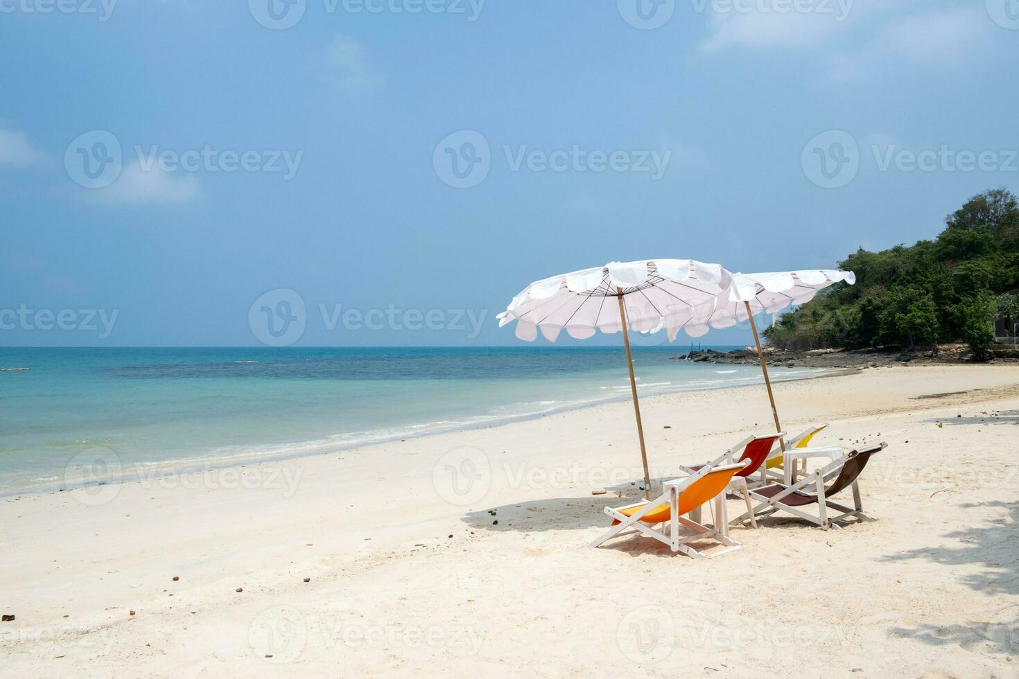 ao pulmón represa playa es situado casi directamente detrás ao cantó thian playa koh samet Rayong Tailandia foto