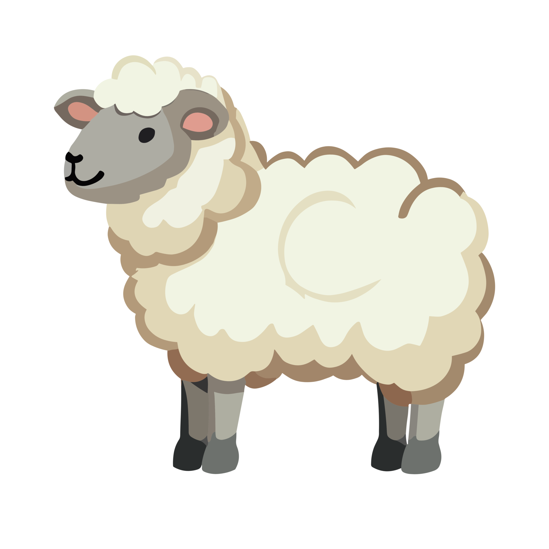 Sheep clipart transparent background 24043930 PNG