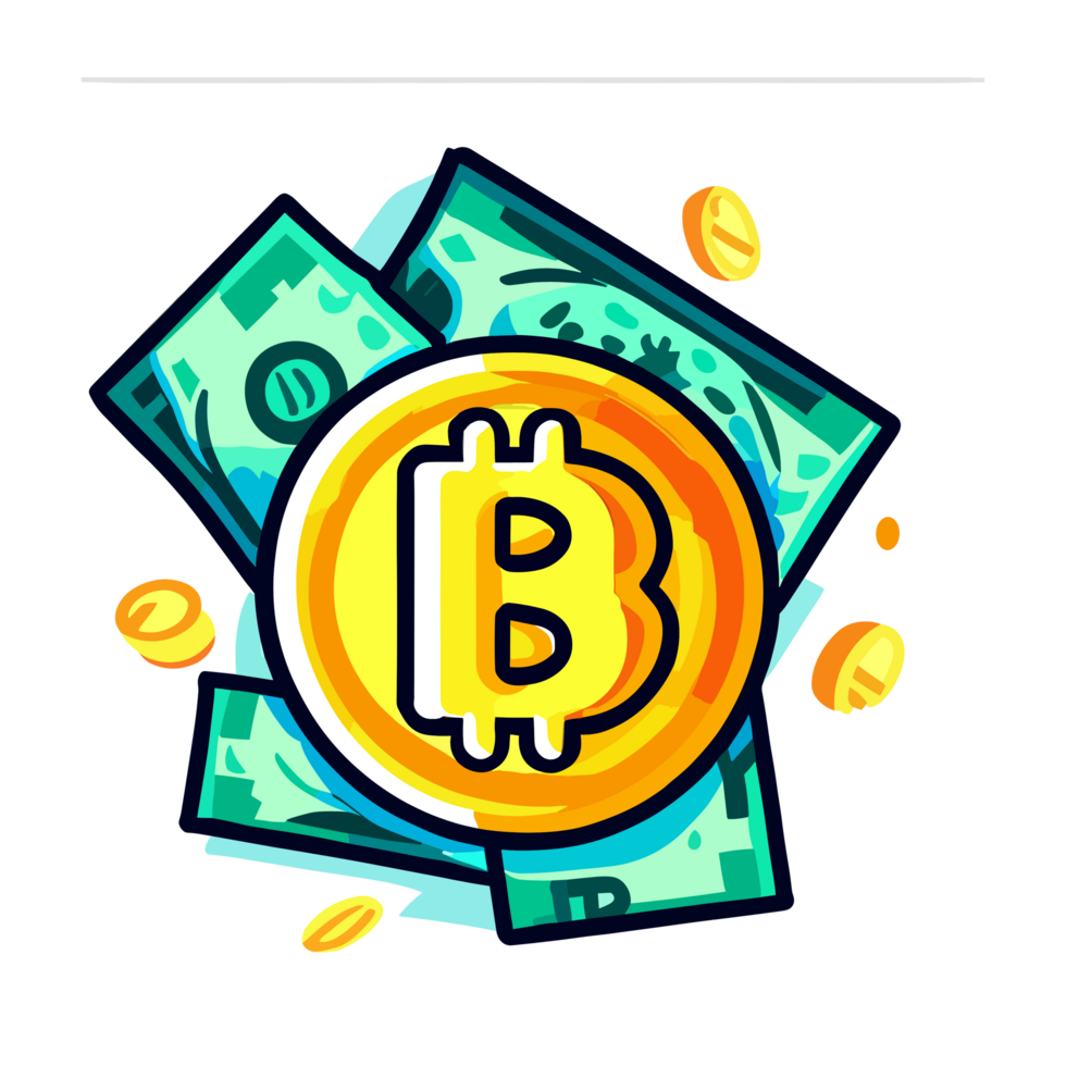 bitcoin dinero clipart transparente antecedentes png