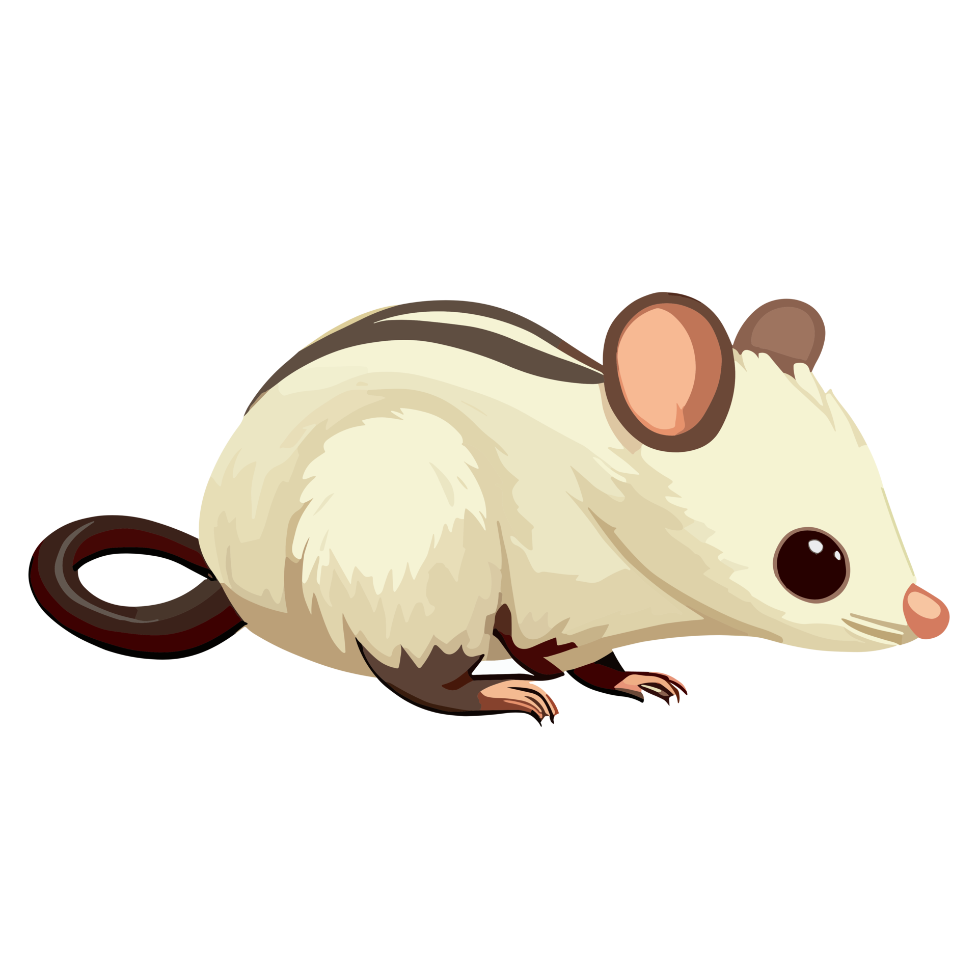 White Mouse clipart transparent background 24043944 PNG
