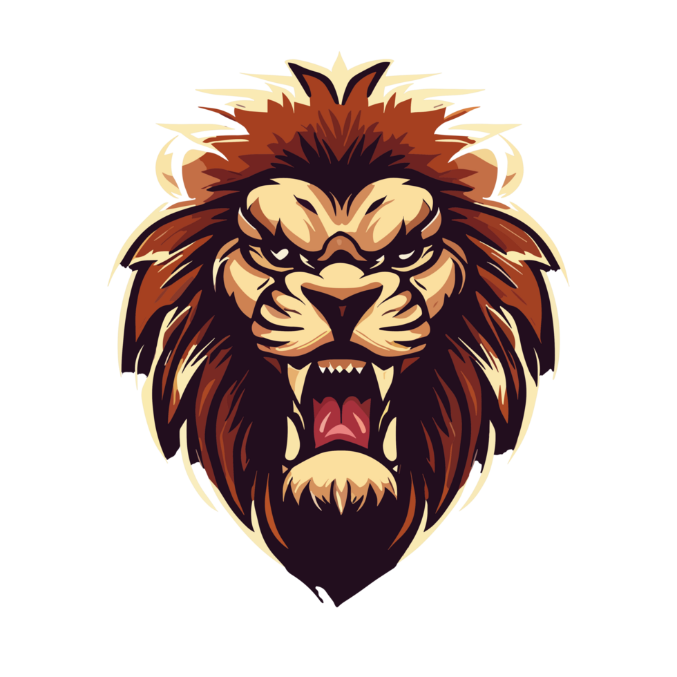 Angry Lion icon clipart transparent background png