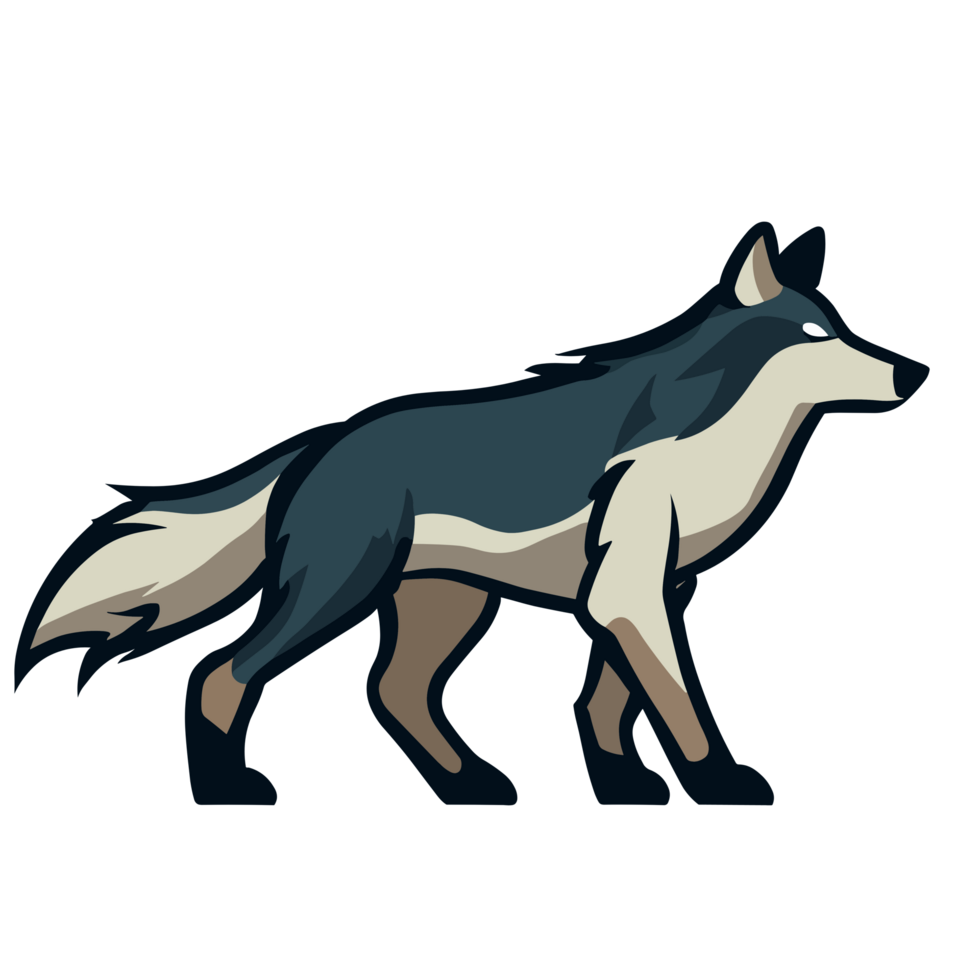 Semple Wolf icon clipart transparent background png