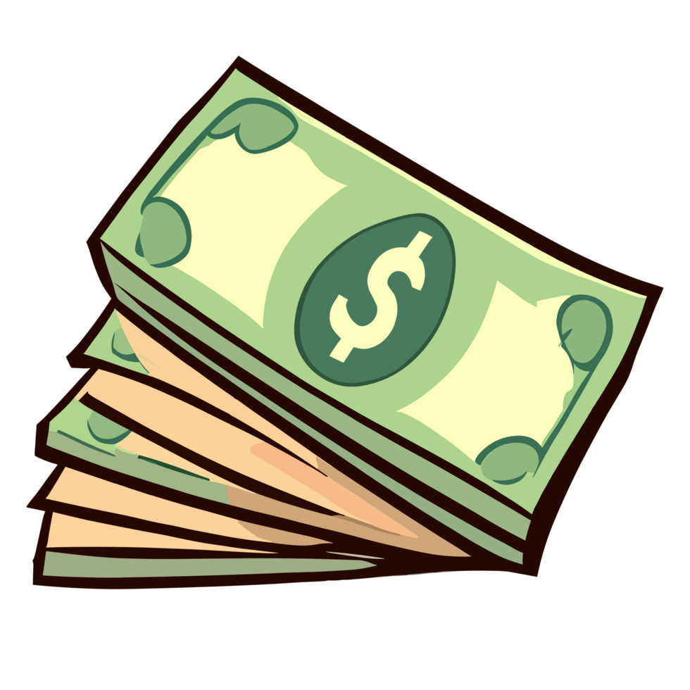 Money clipart transparent background png