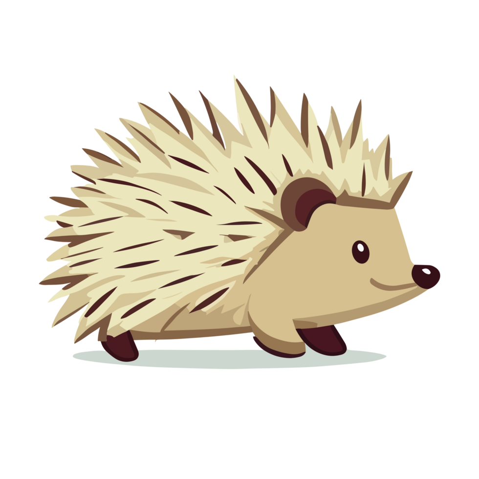 Hedgehog icon clipart transparent background png