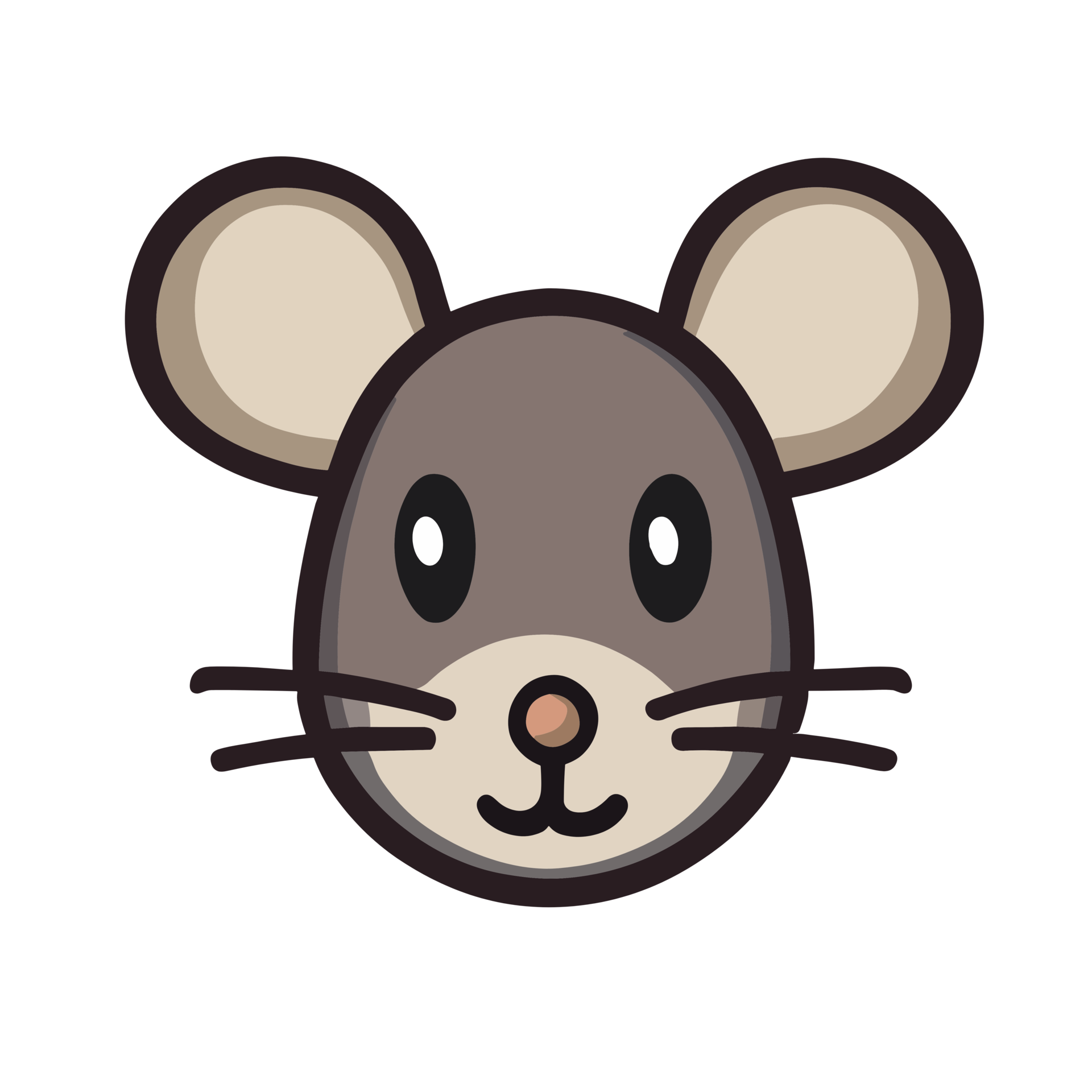 Cartoon Mouse Face