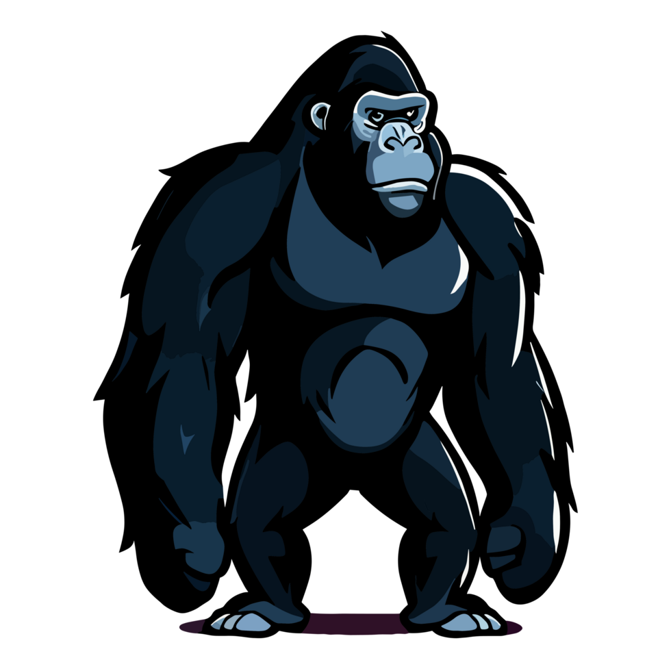 gorilla icona clipart trasparente sfondo png