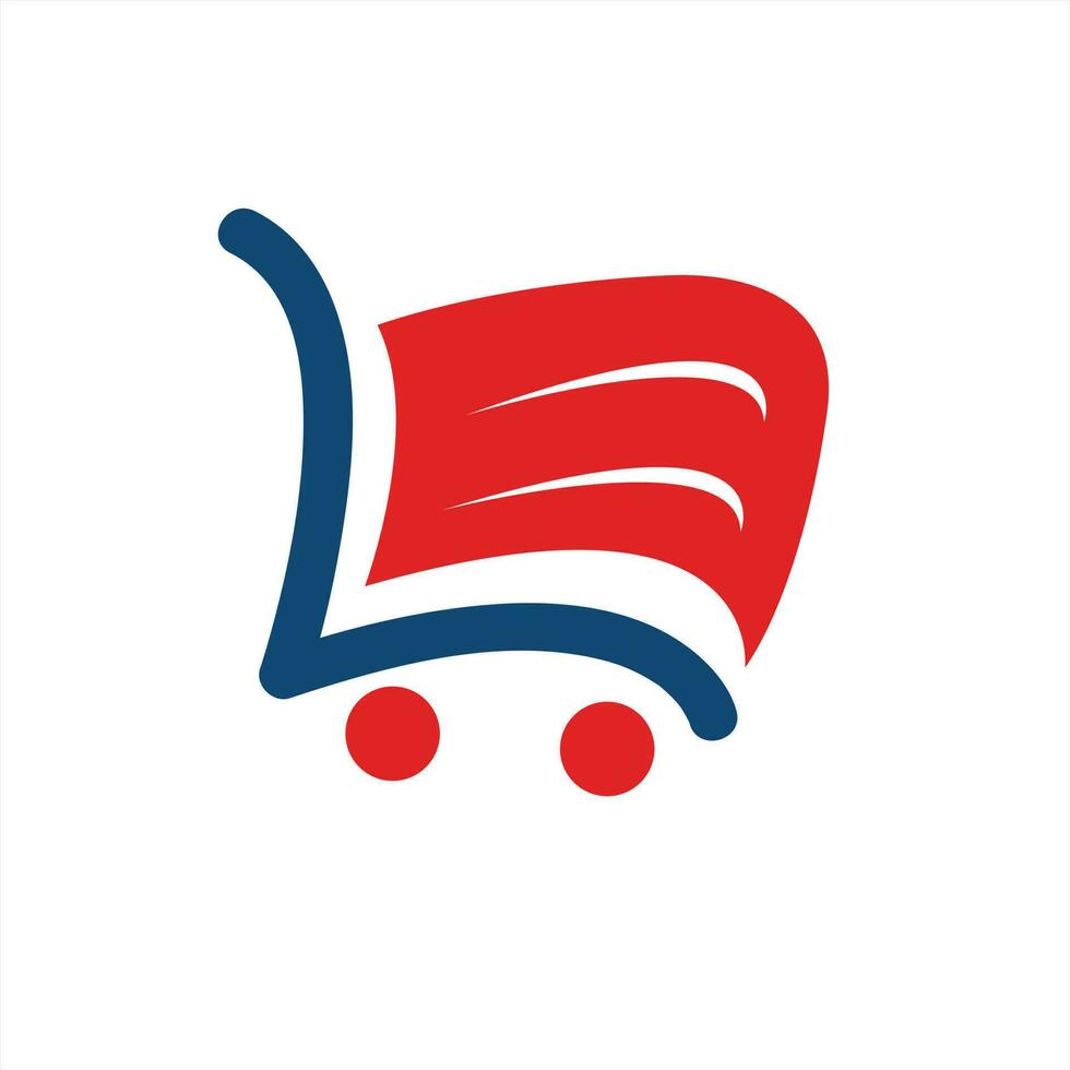 Shopping cart logo design, Cart Icon Vector, ecommerce logo vector