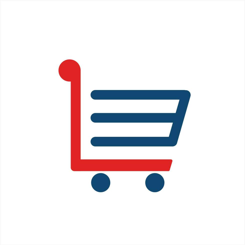 Shopping cart logo design, Cart Icon Vector, ecommerce logo vector