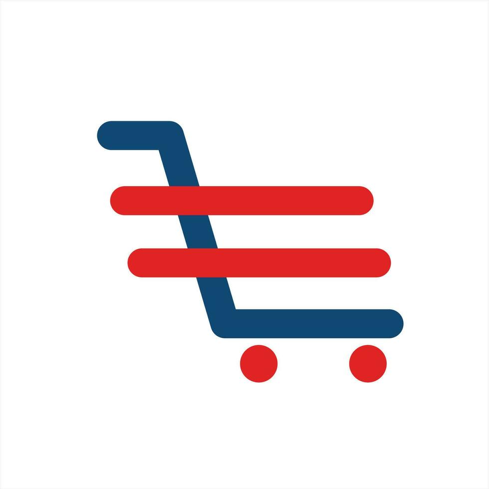 Shopping cart logo design, Cart Icon Vector, ecommerce logo vector