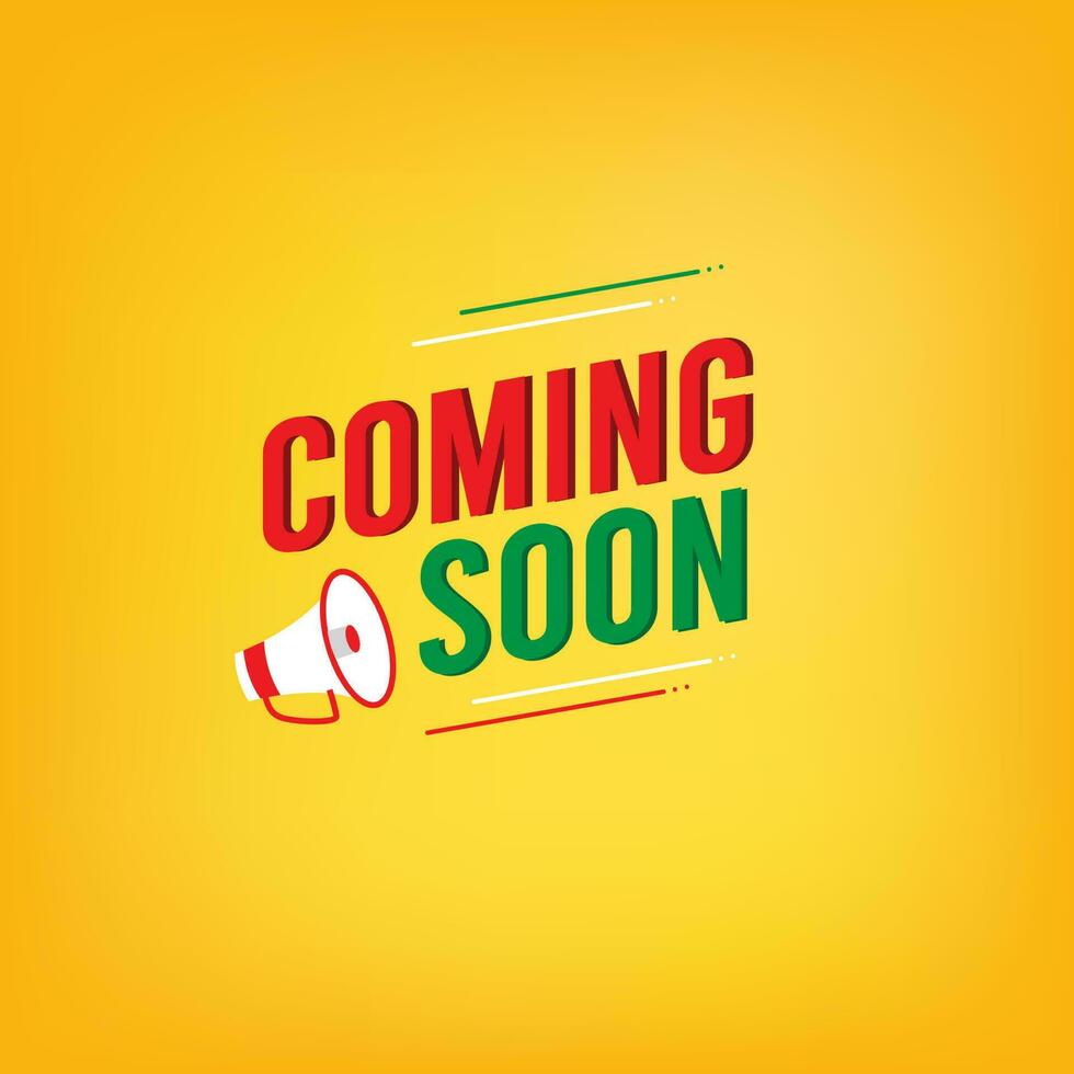 Opening soon, coming soon Template Coming Soon Logo Sign, Coming soon banner design vector