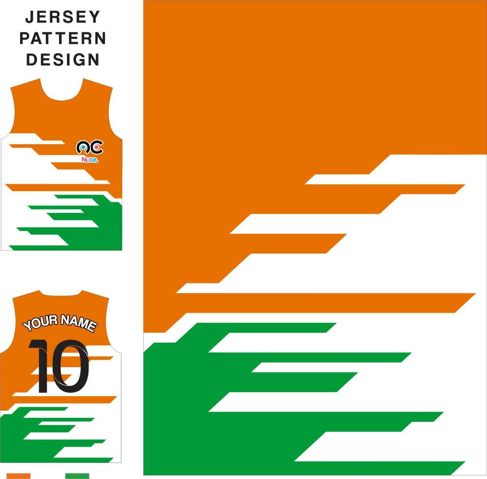 livery pattern concept vector jersey pattern template for printing or sublimation sports uniforms football volleyball basketball e-sports cycling and fishing Free Vector.