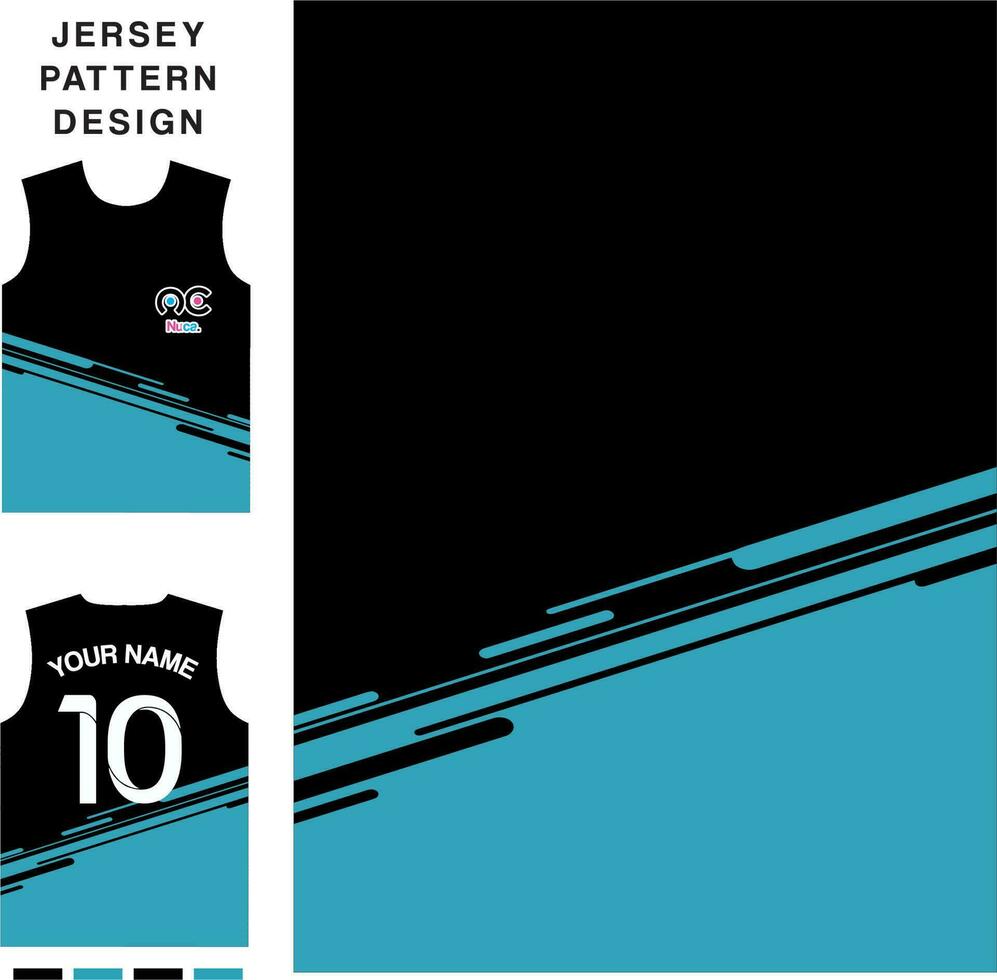 resumen geométrico concepto vector jersey modelo modelo para impresión o sublimación Deportes uniformes fútbol americano vóleibol baloncesto e-sports ciclismo y pescar gratis vector.