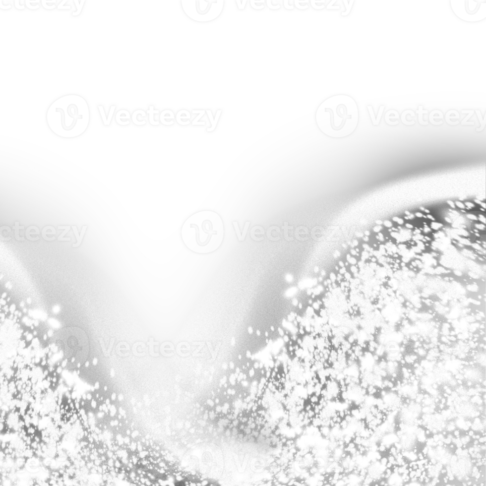 wavy light glitter effect png