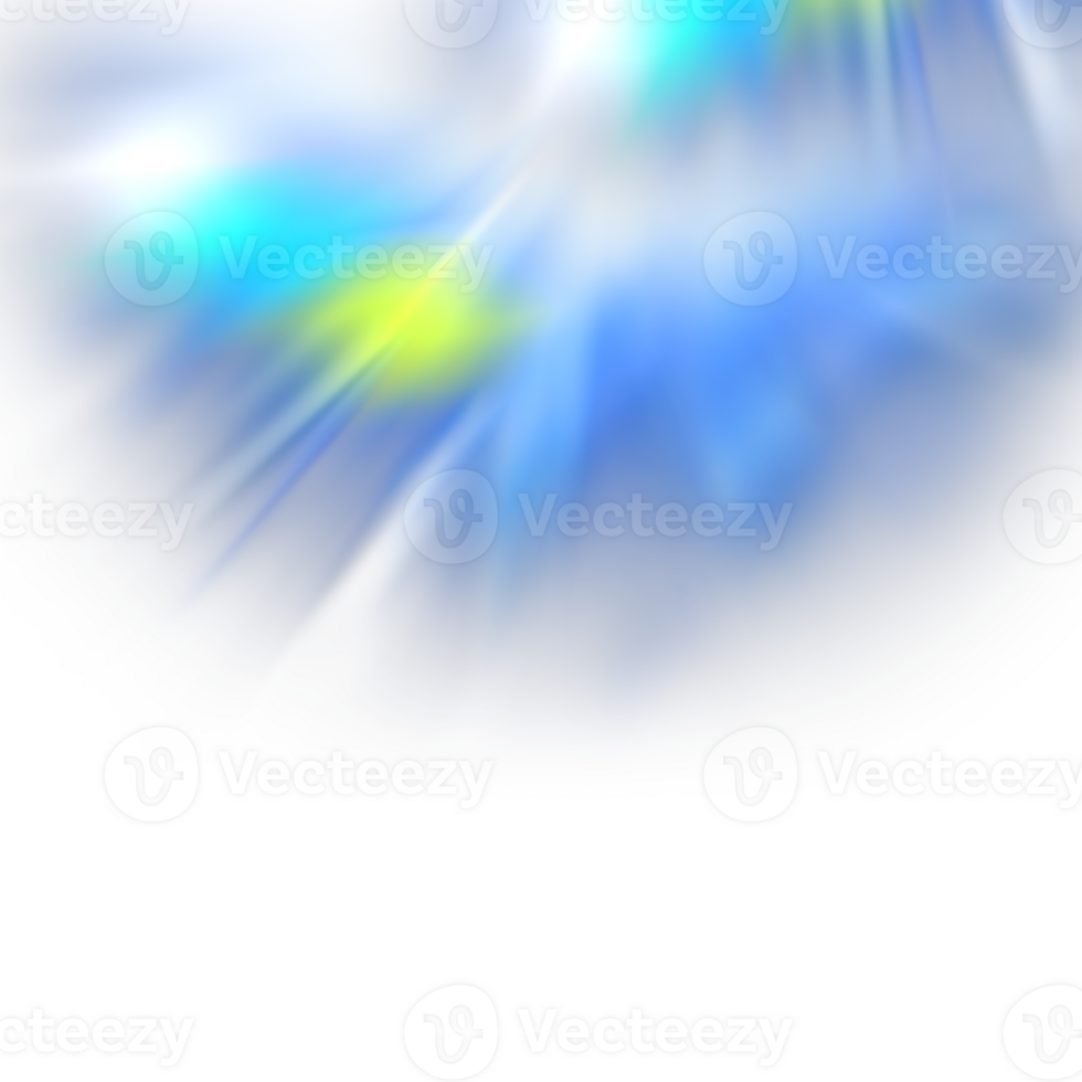 glowing colorful light png