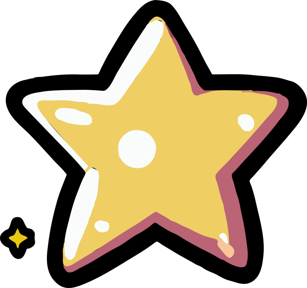 star stickers png graphic clipart design