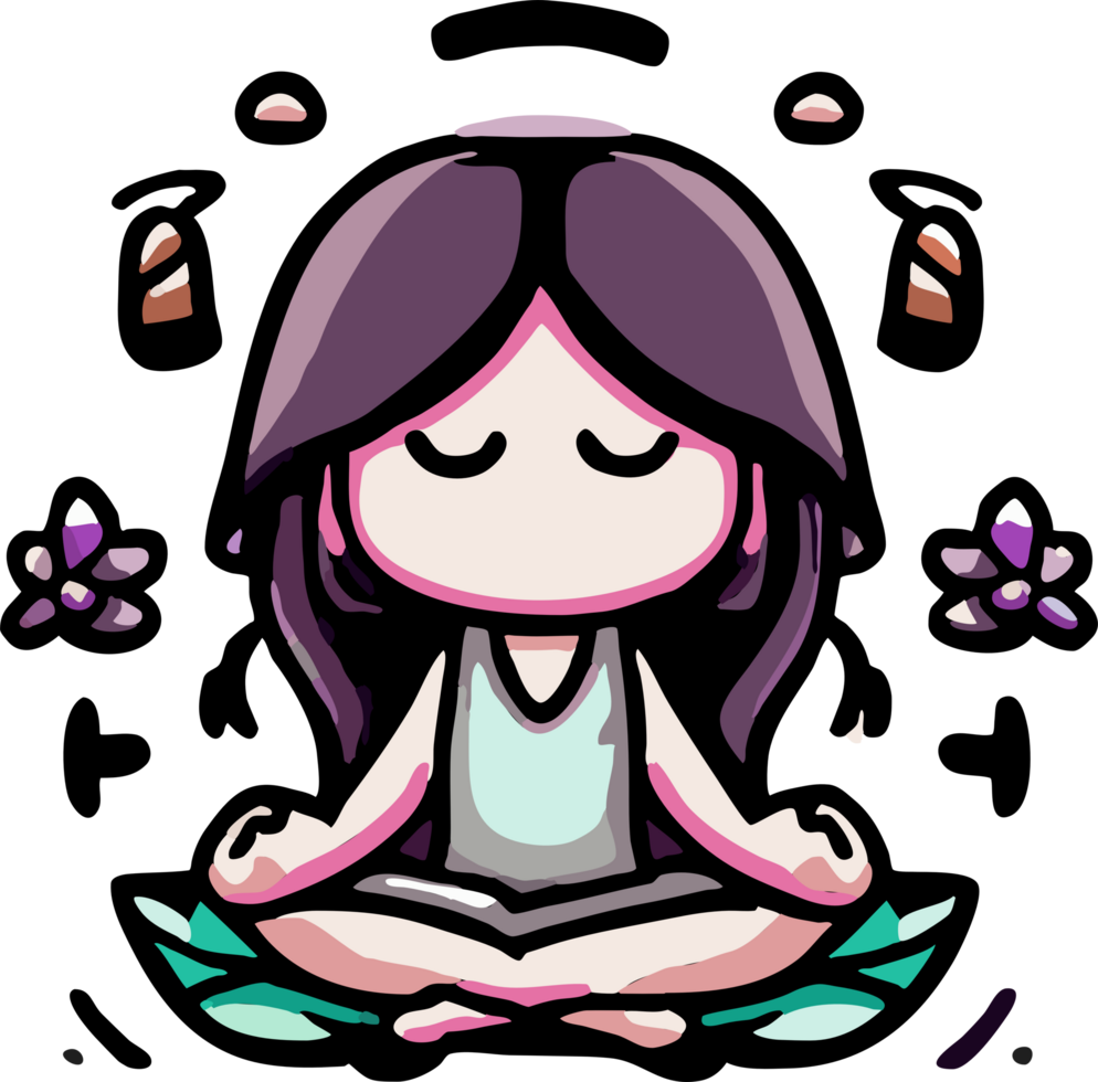 méditation png graphique clipart conception