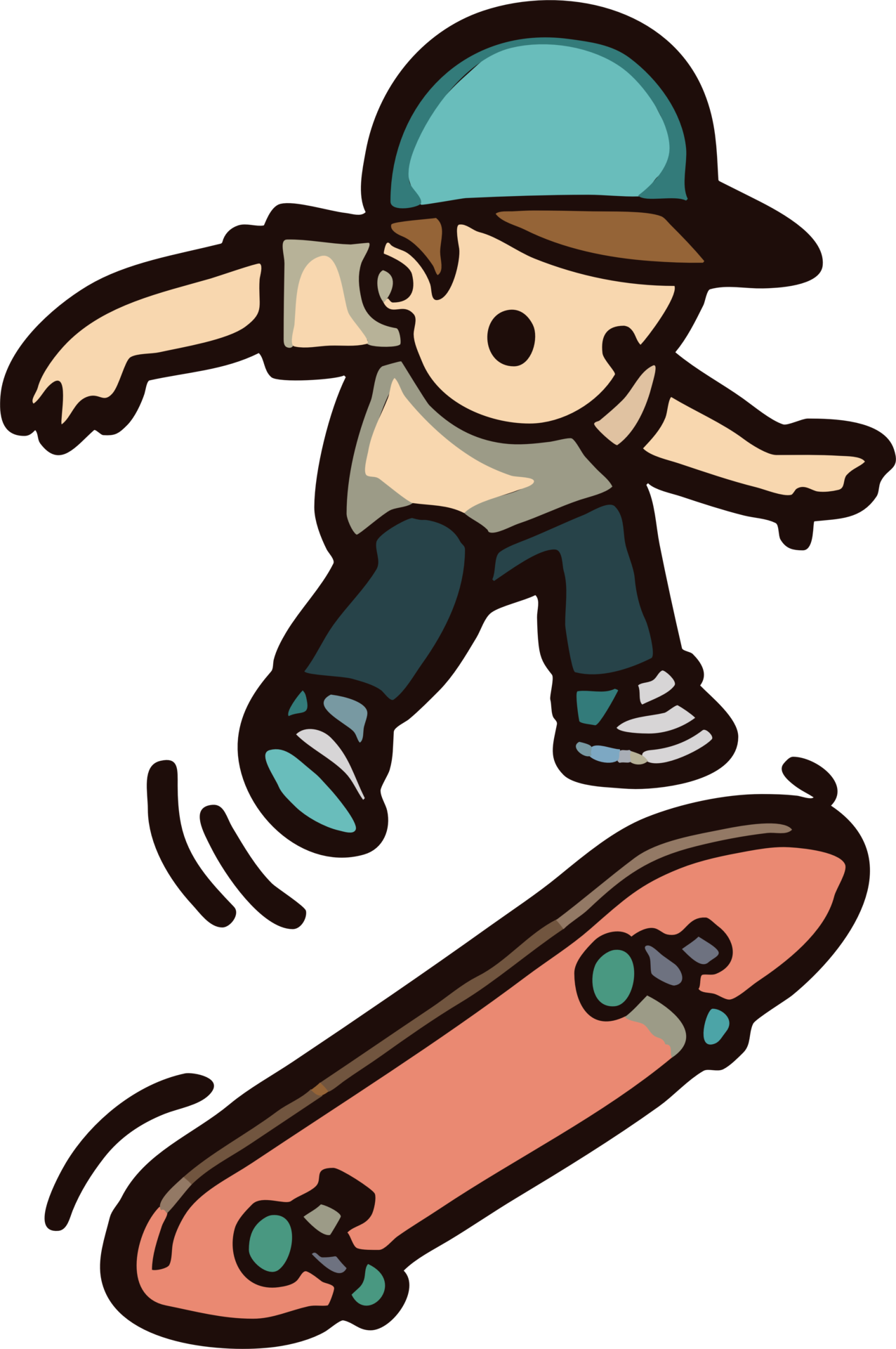 Skateboarding Png Graphic Clipart Design 24045603 Png