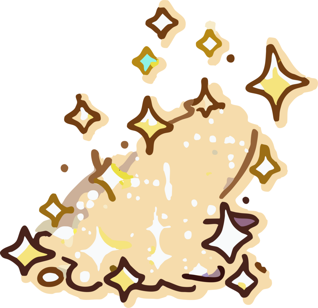 sparkle stickers png graphic clipart design