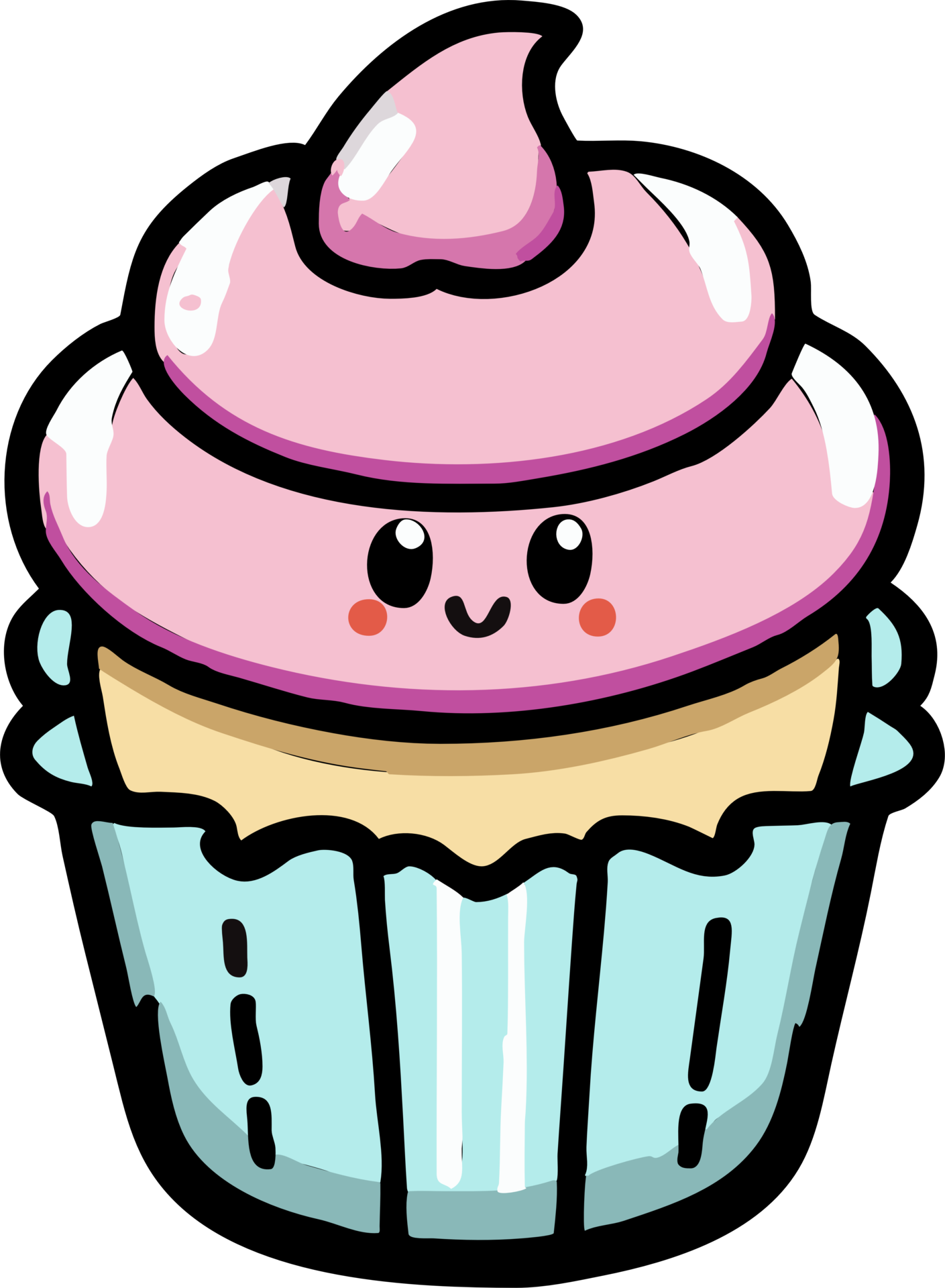 cupcake png graphic clipart design 24045699 PNG