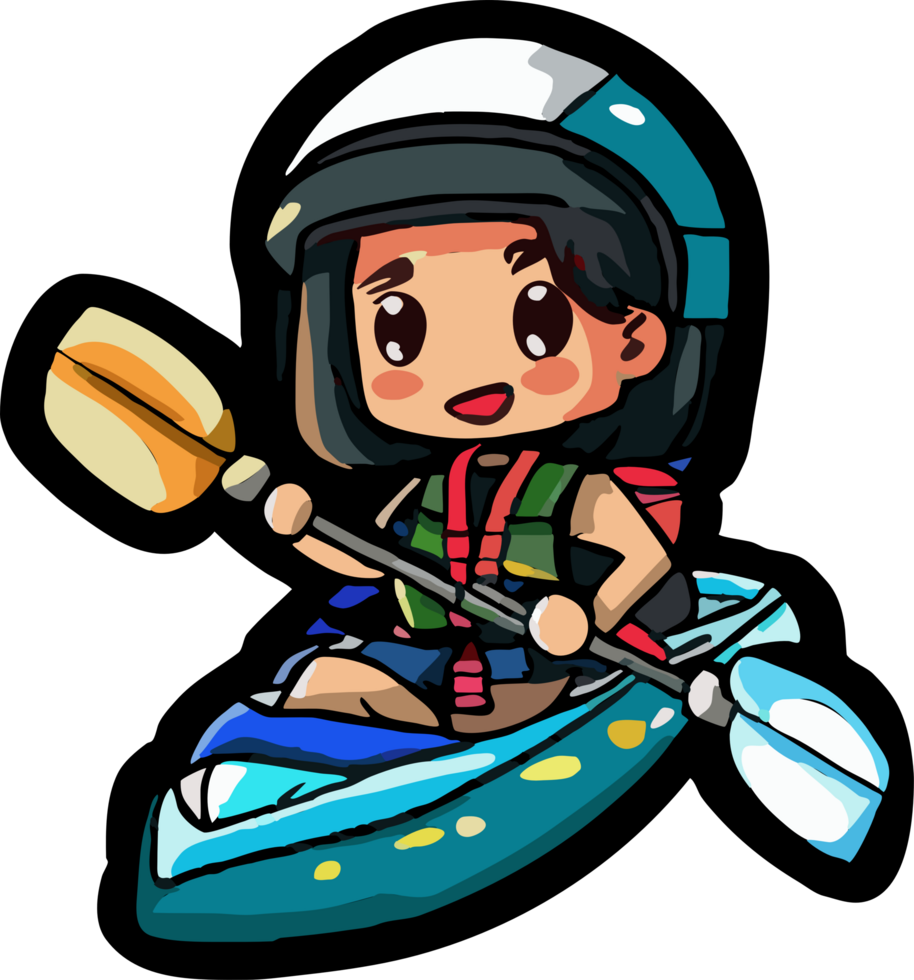 kayaking png graphic clipart design 24045707 PNG