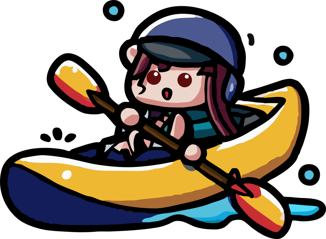 kayaking png graphic clipart design 24045757 PNG