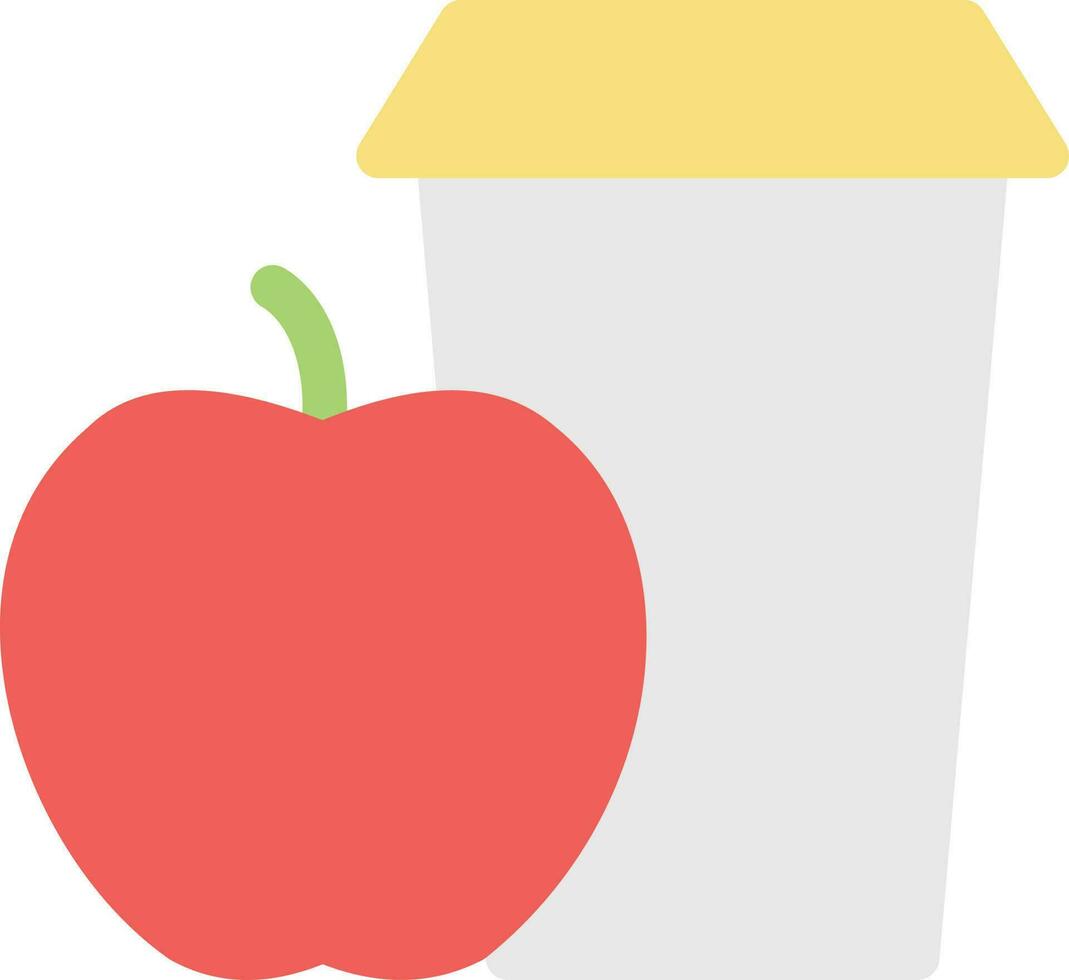 apple milk vector illustration on a background.Premium quality symbols.vector icons for concept and graphic design.