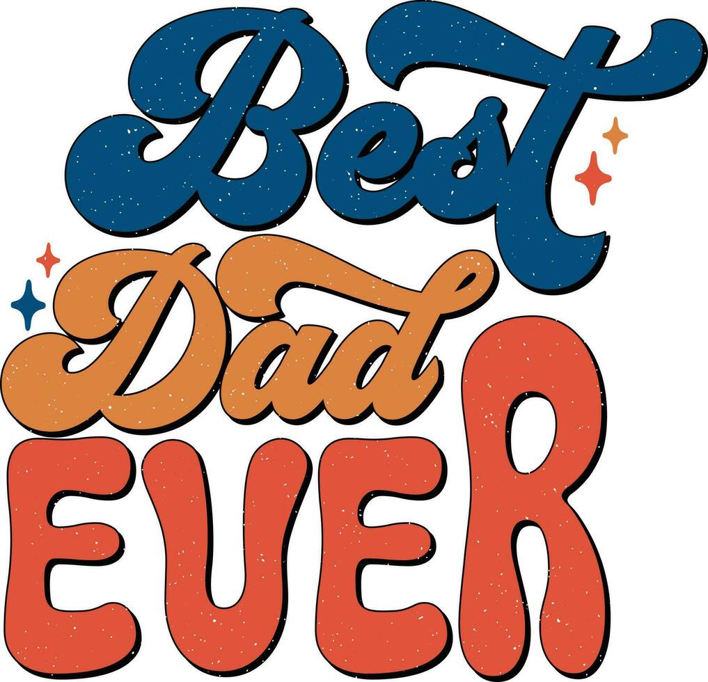 Dad Quotes Vector Design