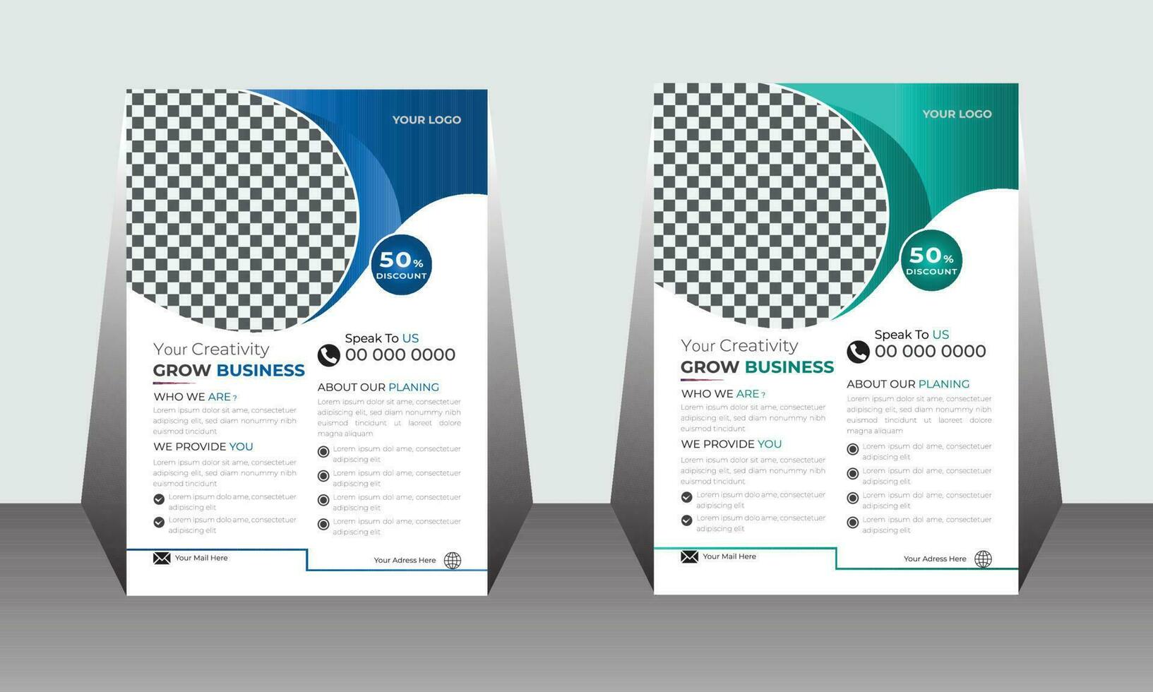 Business Flyer design Template vector