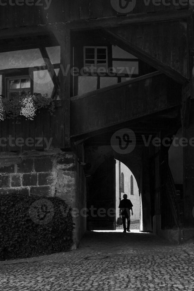 Man going out photo