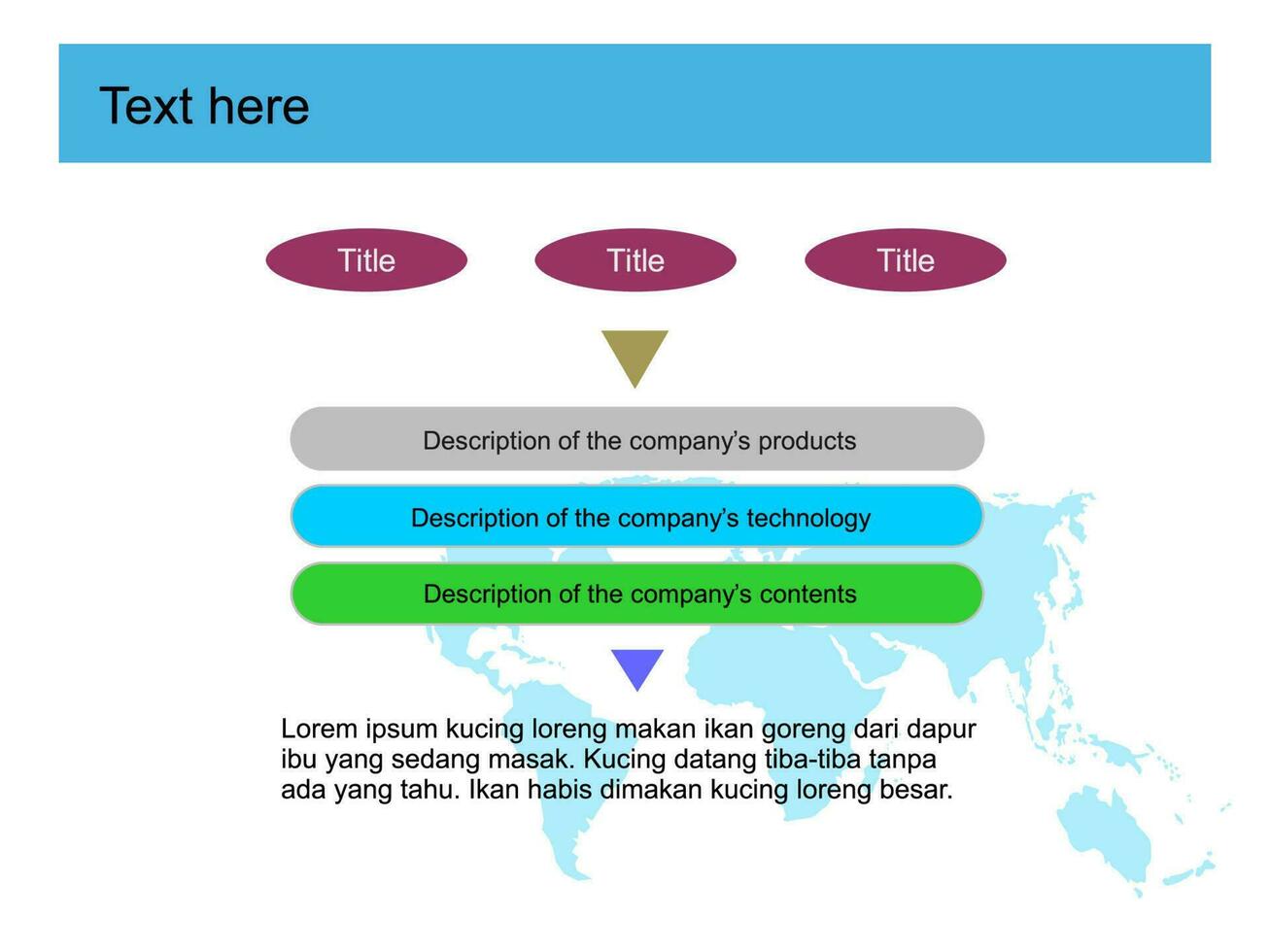 Business and finance presentation templates vector