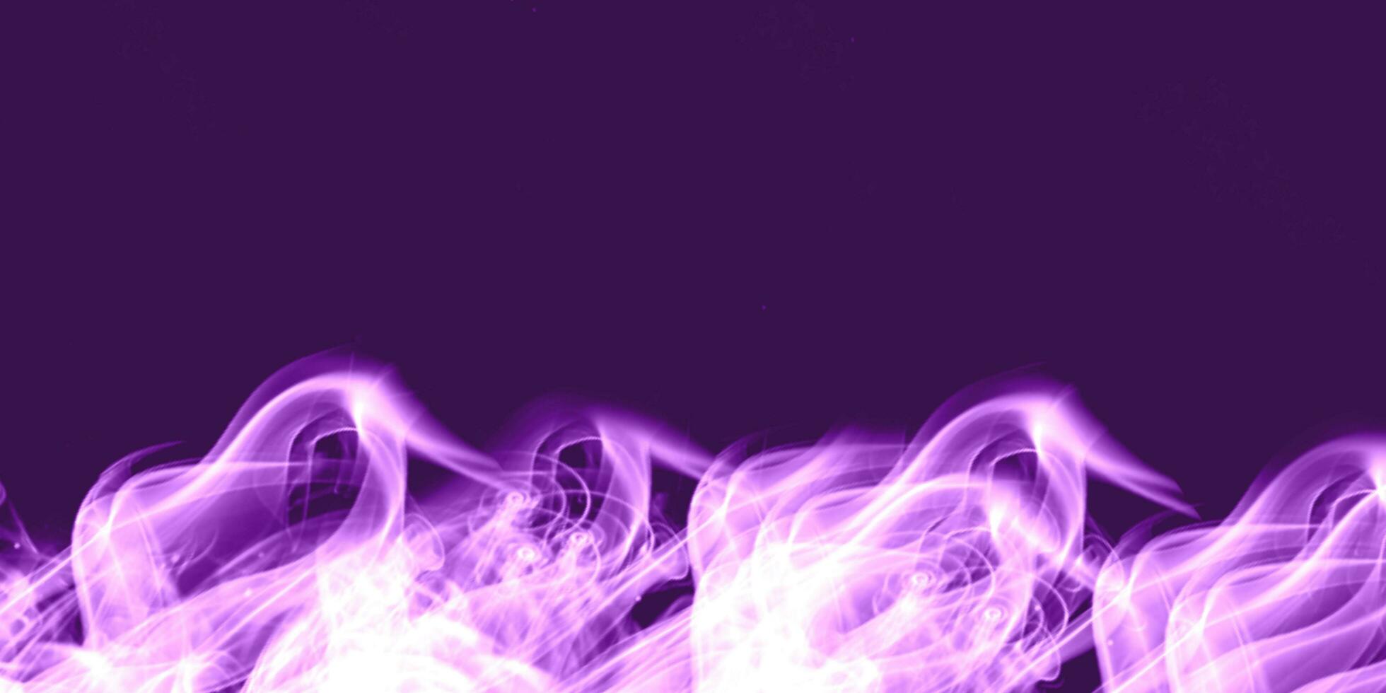 Swirling fog lit with purple and black  background texture. color smoke abstract wallpaper, aesthetic background design. photo