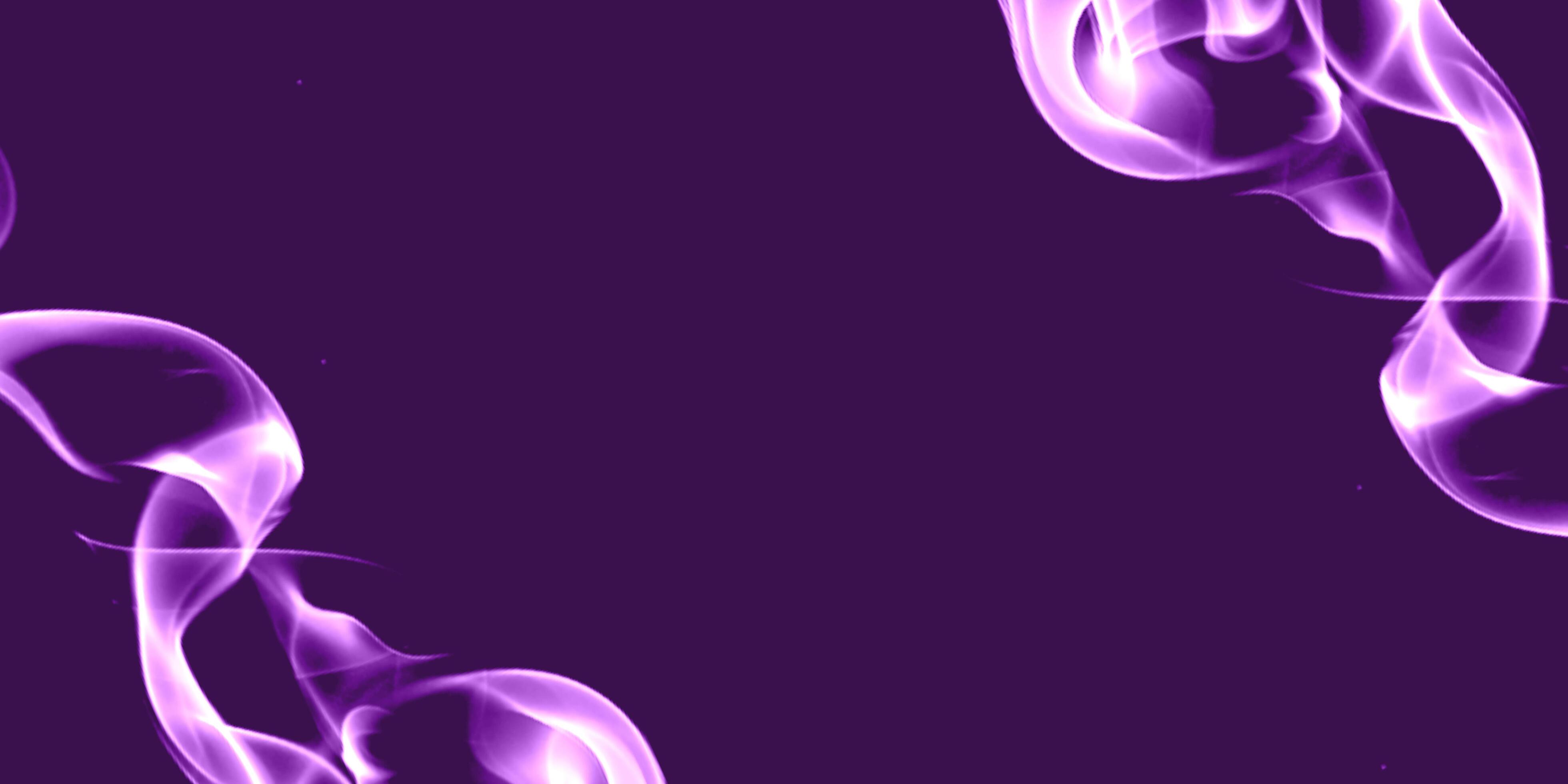 Swirling fog lit with purple and black background texture. color smoke