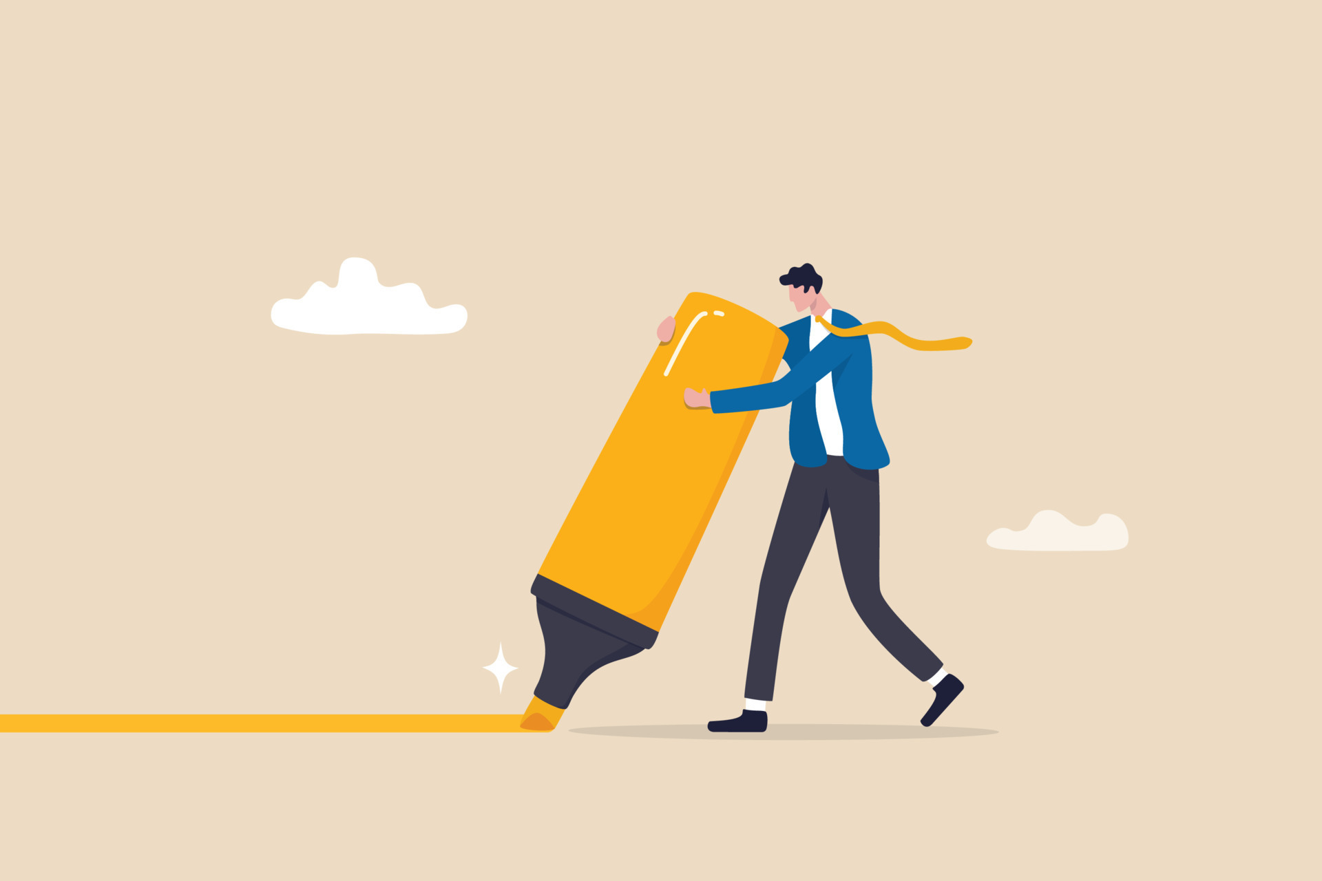 Marker or highlight important information, reminder or note for