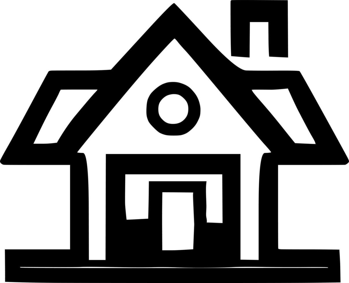 House Icon logo vector