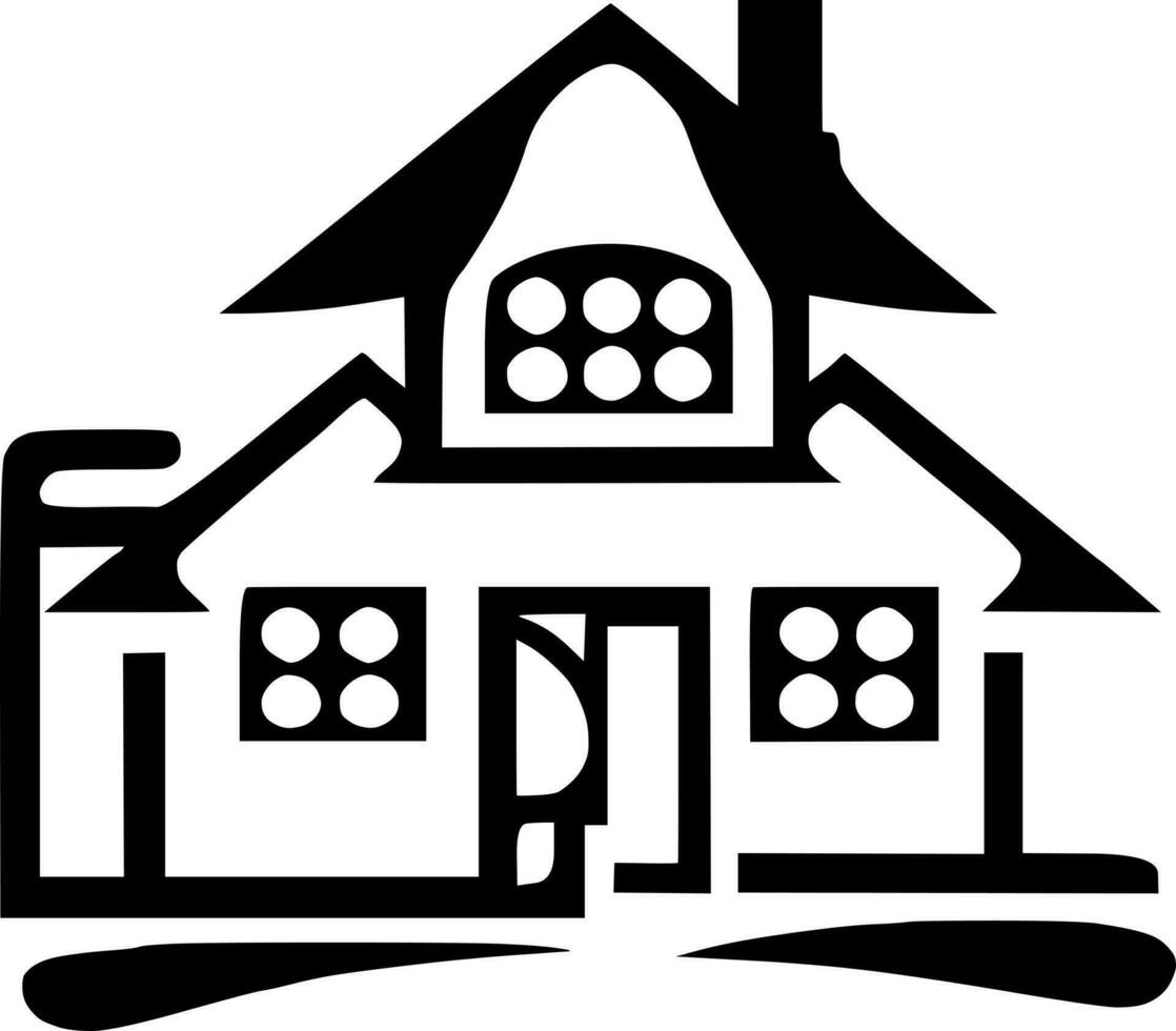 House Icon logo vector