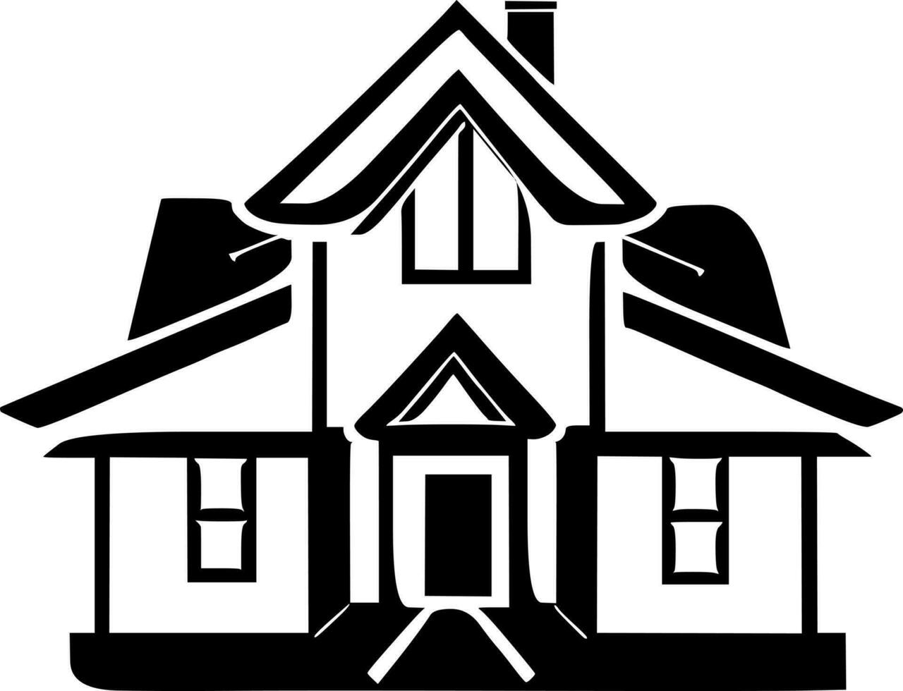 House Icon logo vector