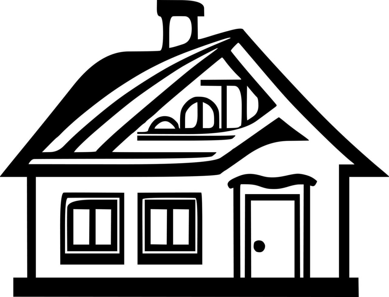 House Icon logo vector