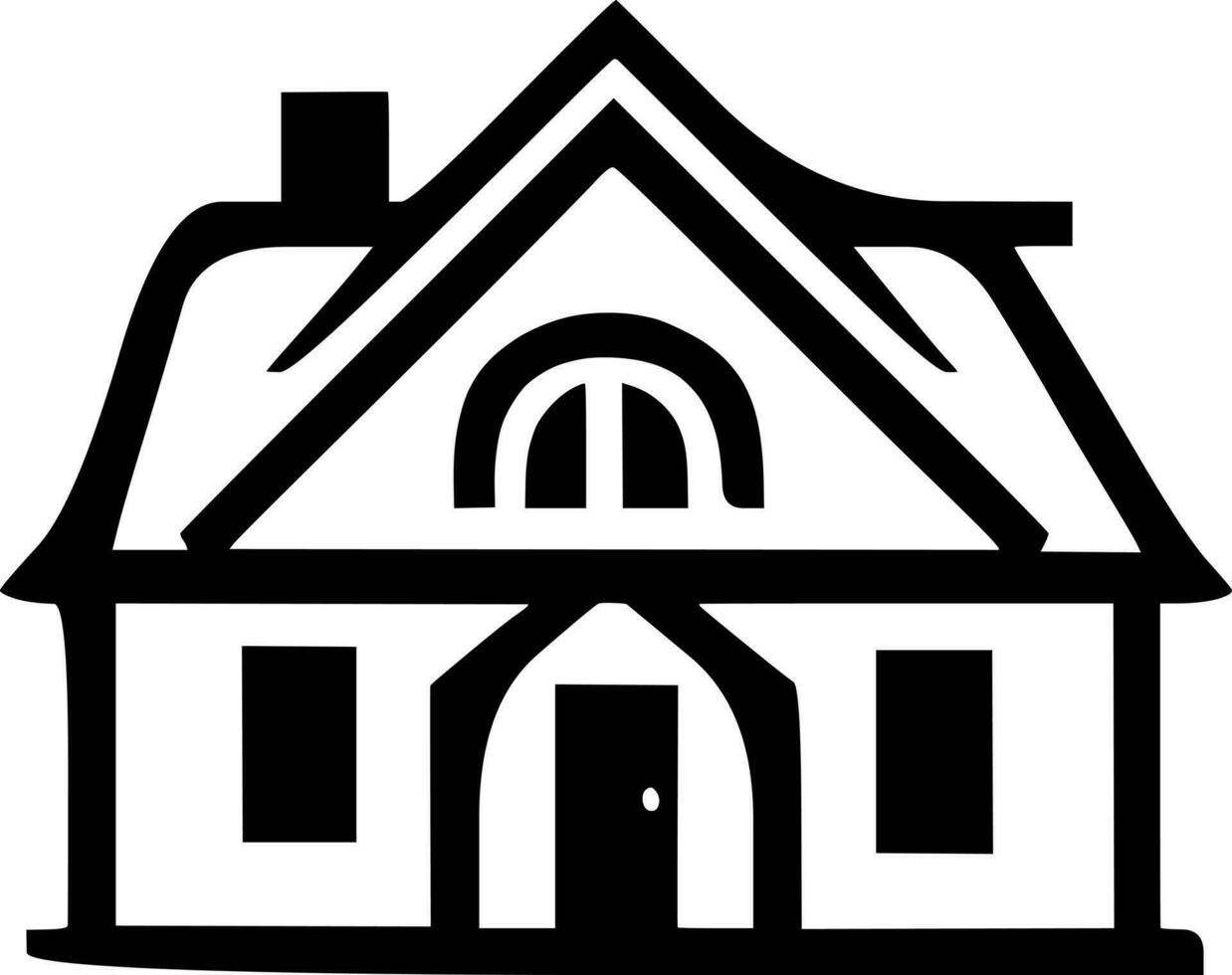 House Icon logo vector