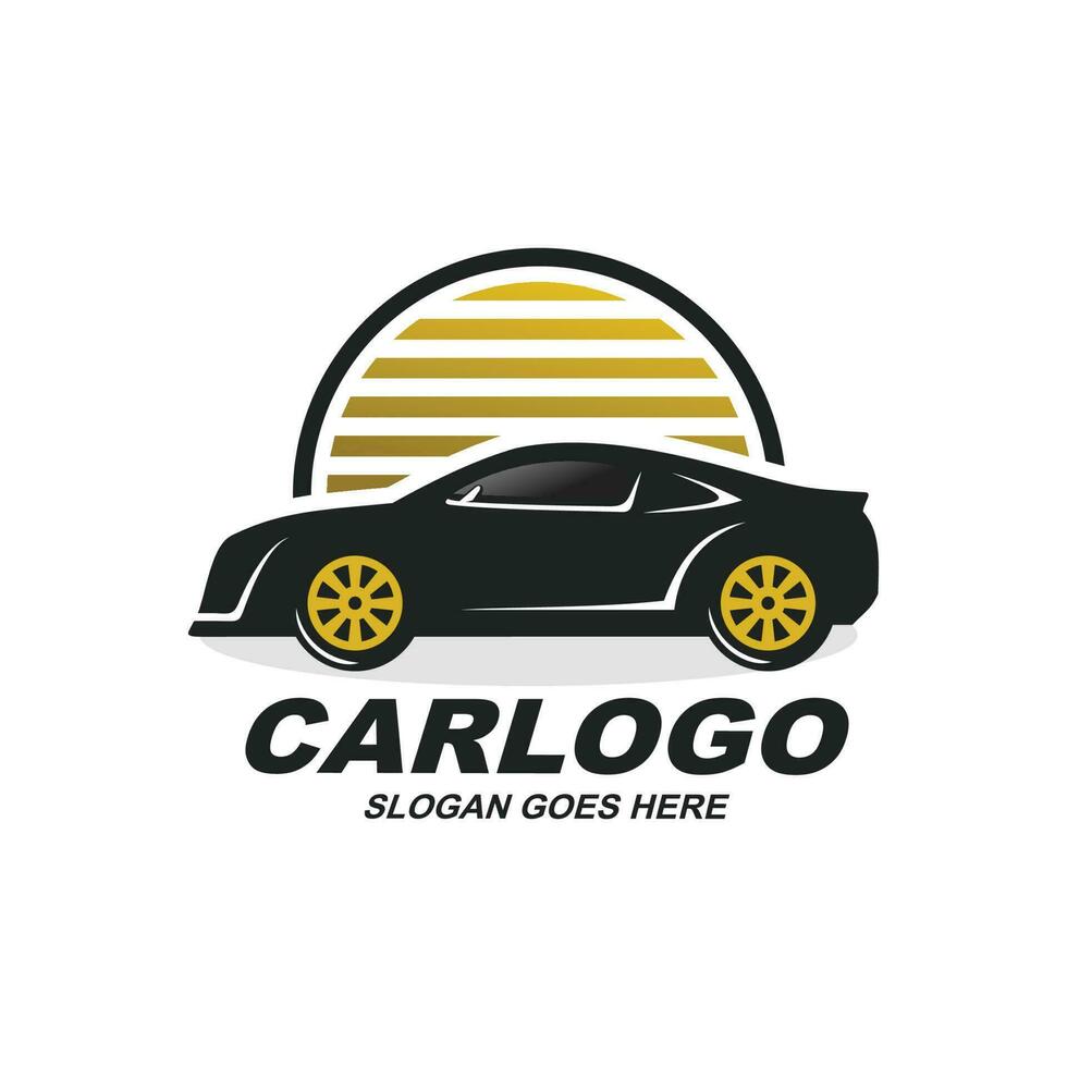 vector de diseño de logotipo automotriz de coche