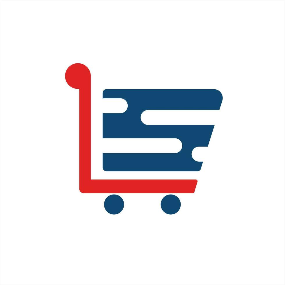 Shopping cart logo design, Cart Icon Vector, ecommerce logo vector