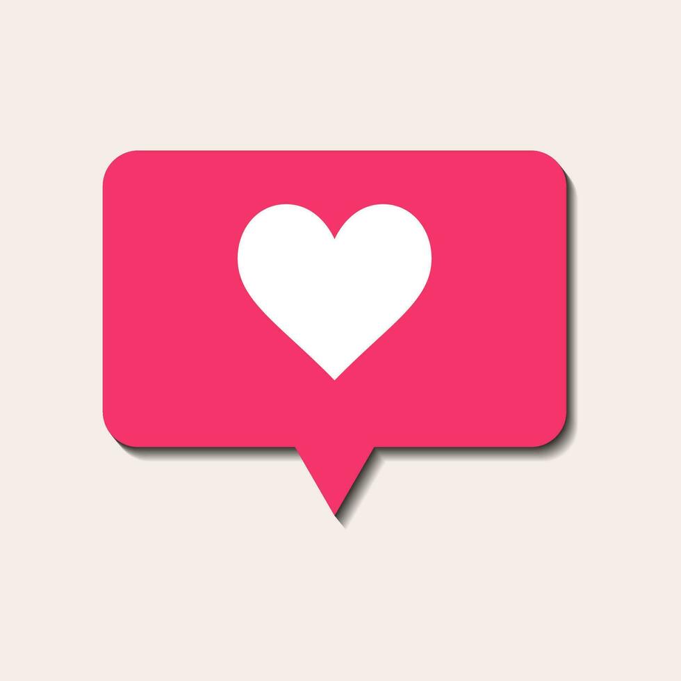 Notifications icon. Like icon vector. social media Like vector icon. symbol for web site Computer and mobile vector