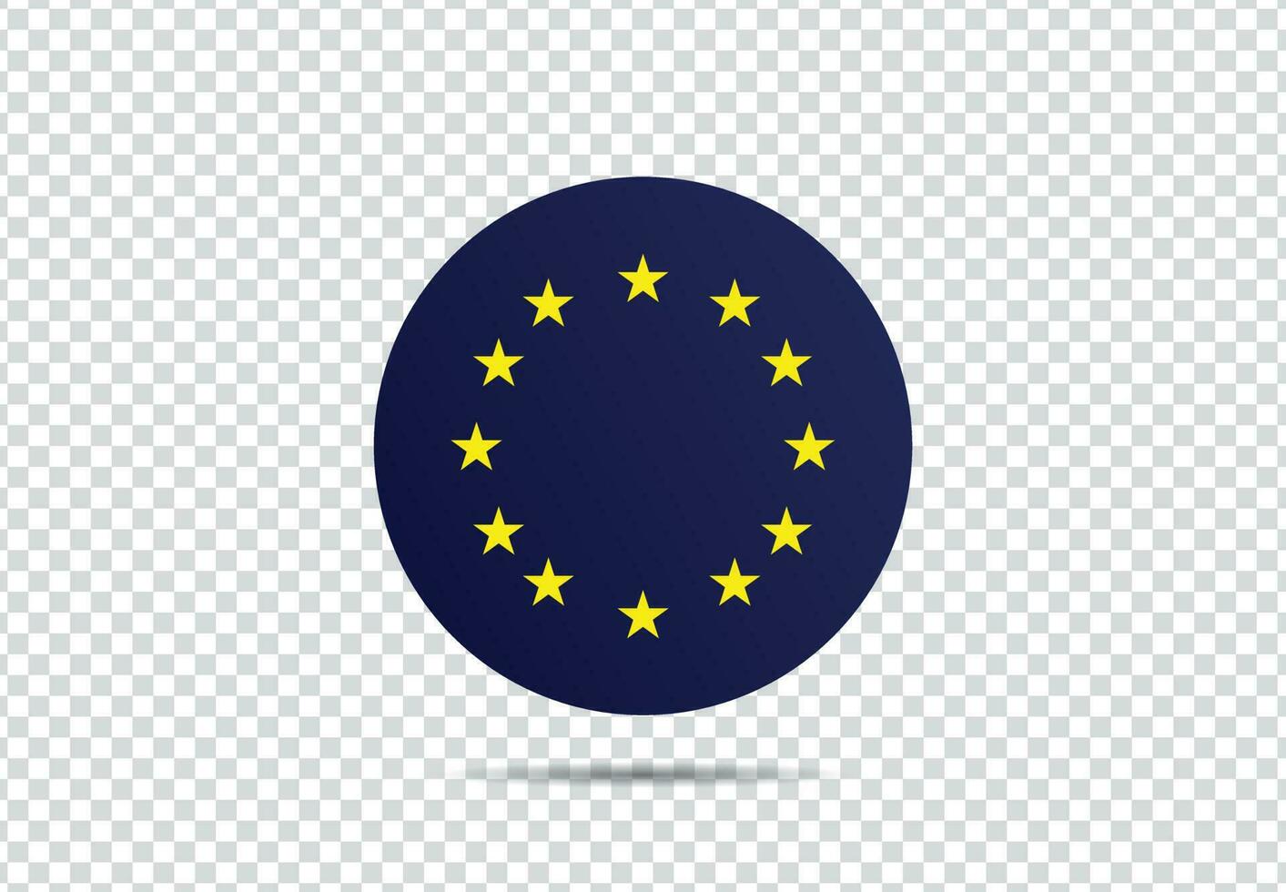 Europe flag  vector illustration graphic on background