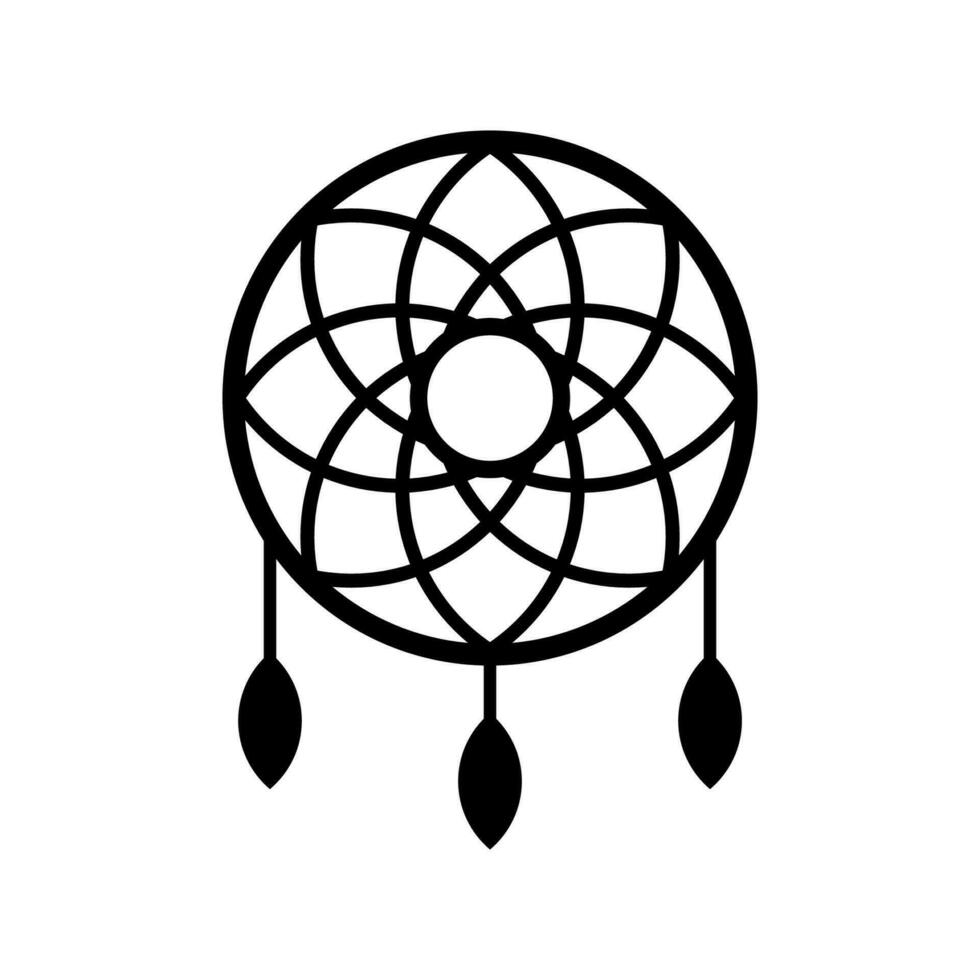 Dream Catcher icon vector design templates