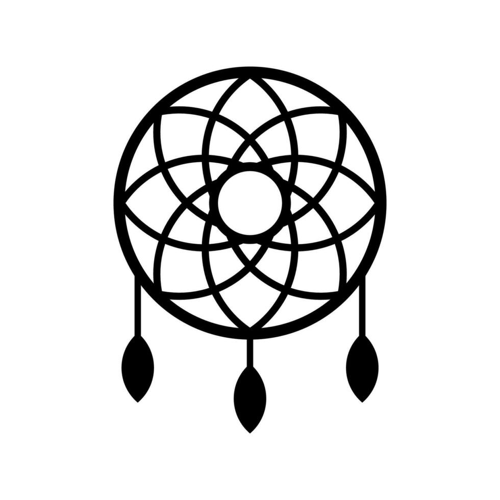 Dream Catcher icon vector design templates