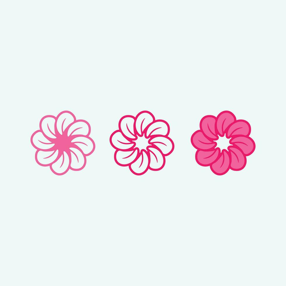 flowers design vector for spa, boutique, beauty salon, cosmetician, shop, yoga class, hotel and resort